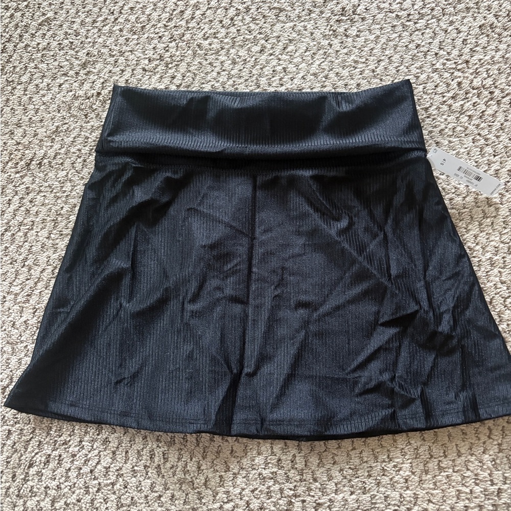 PINK Victoria's Secret Black Skater Mini Skirt